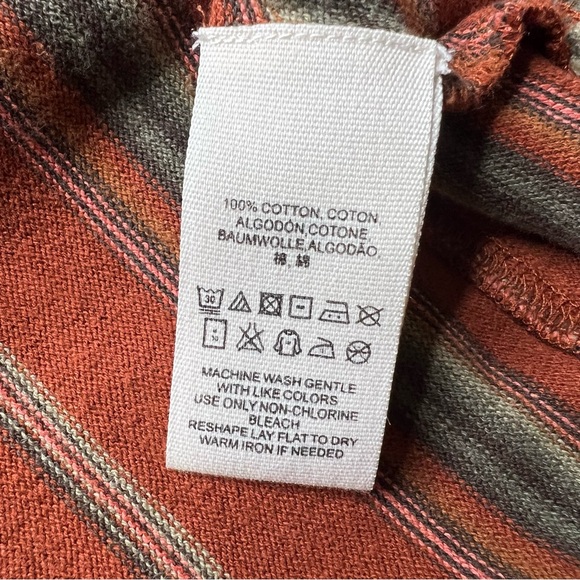 New Romantics by Free People Adobe Tie Back Swing Dress in Retro Stripe - Picture 7 of 8